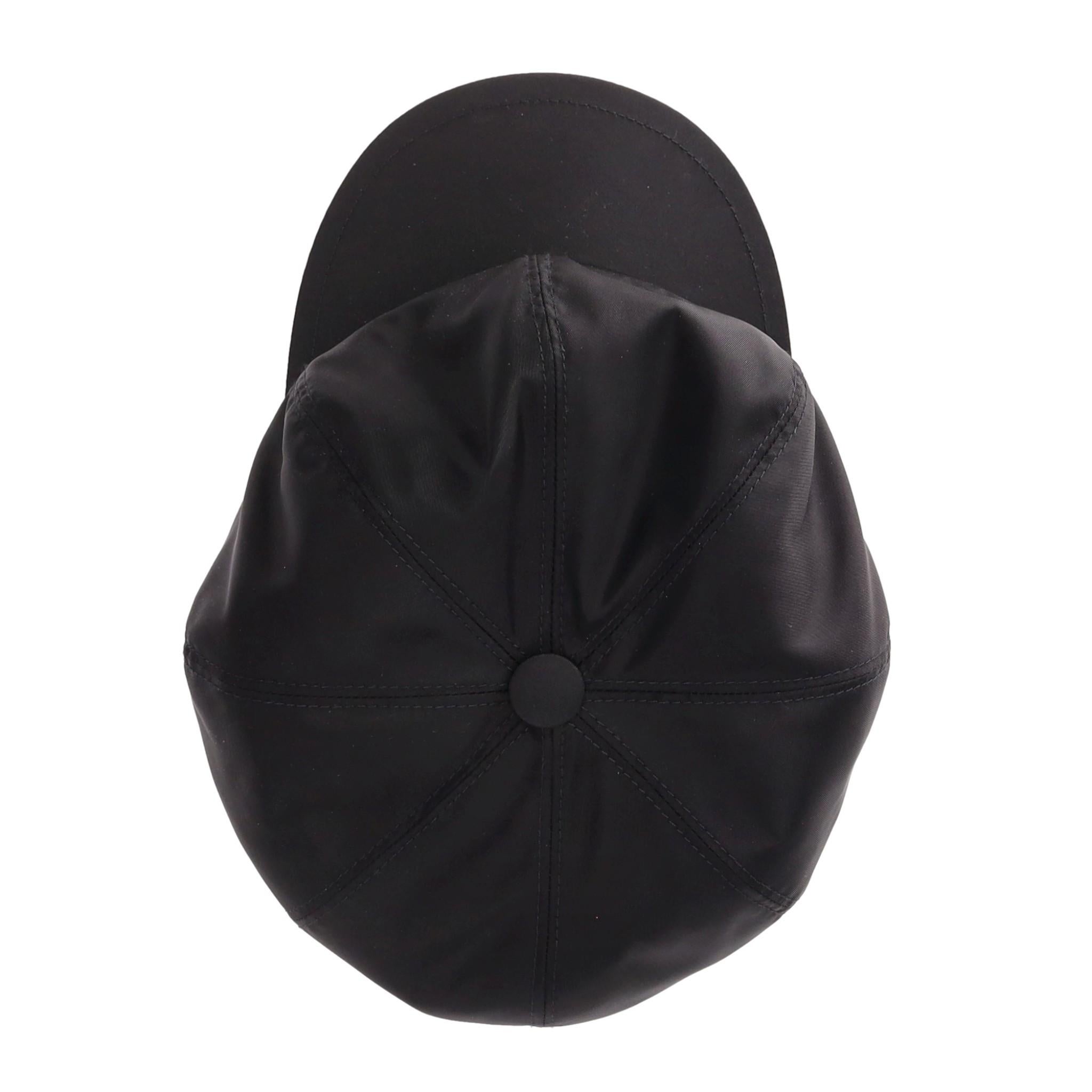Prada Re-Nylon Hat With Triangle Logo 1