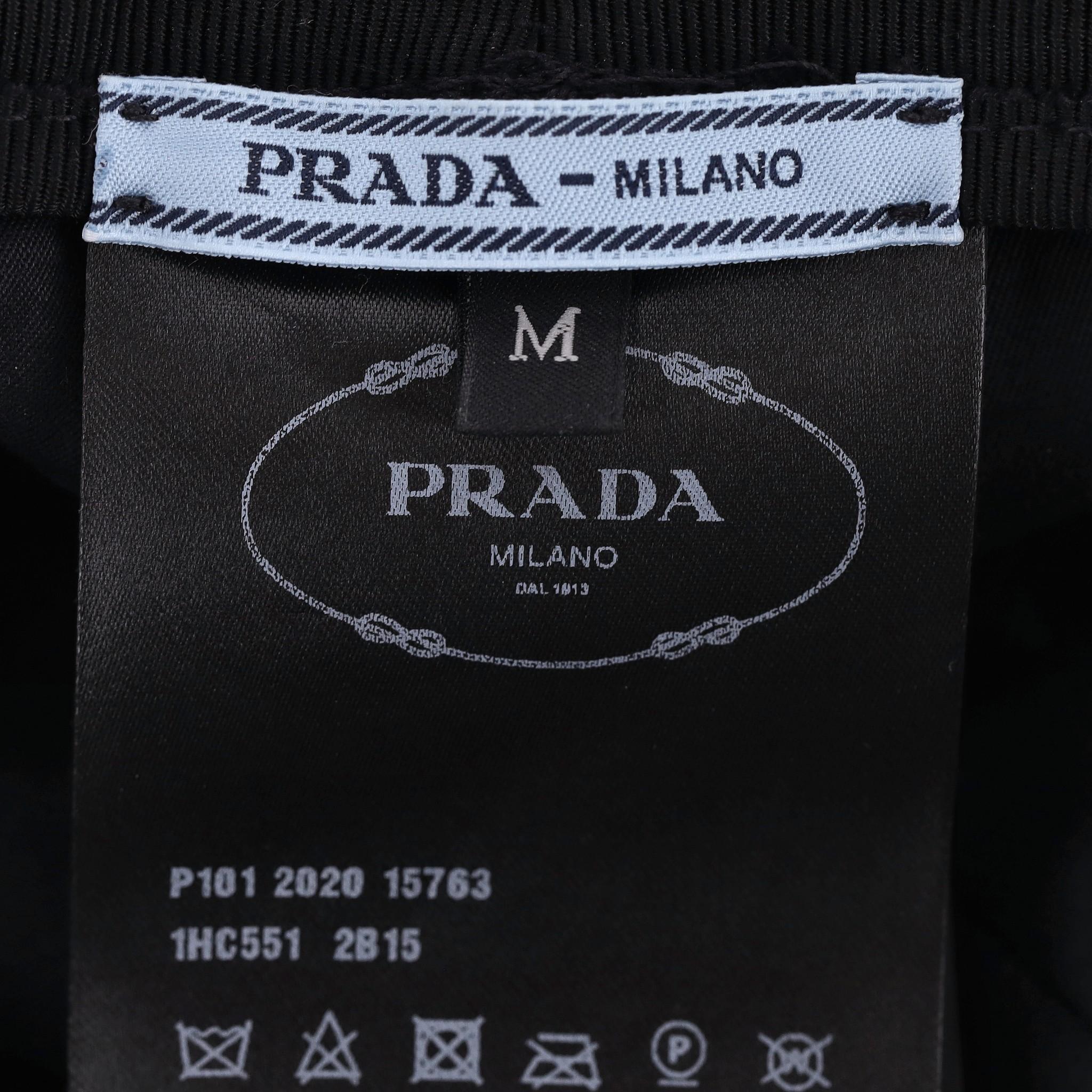 Prada Re-Nylon Hat With Triangle Logo 3