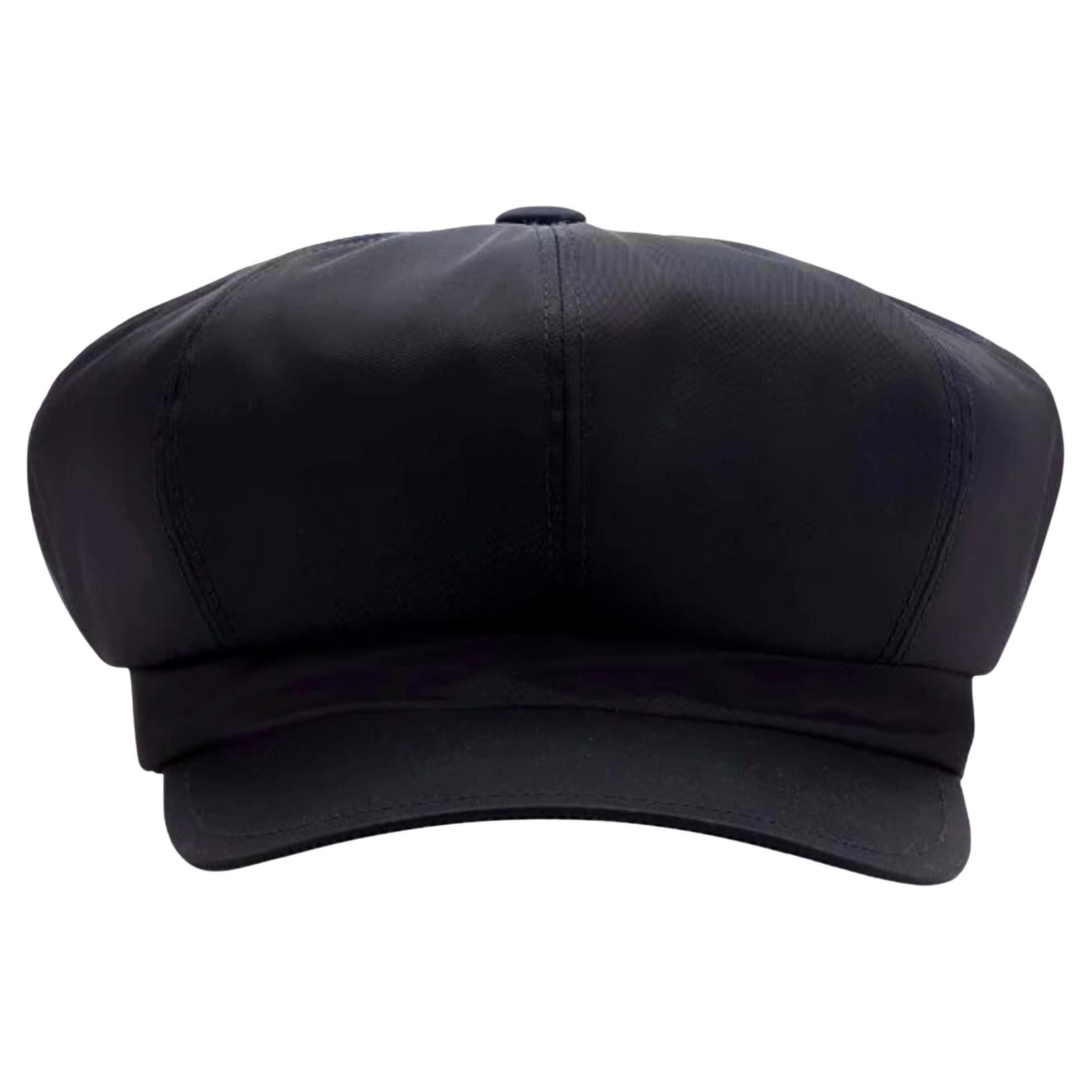 Prada Re-Nylon Hat With Triangle Logo