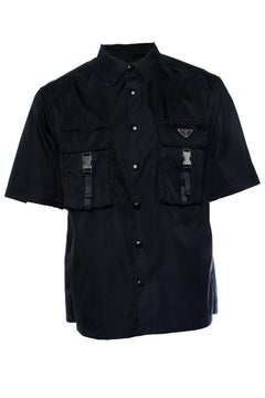 Prada, Re-Nylon long & short sleeve button up shirt