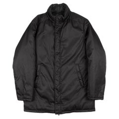 Prada RE-nylon Herrenmanteljacke mit gepolsterter recycelter Größe ITA52/Groß, S1012
