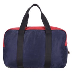 Prada Re-Nylon & Saffiano Leather Duffle Bag