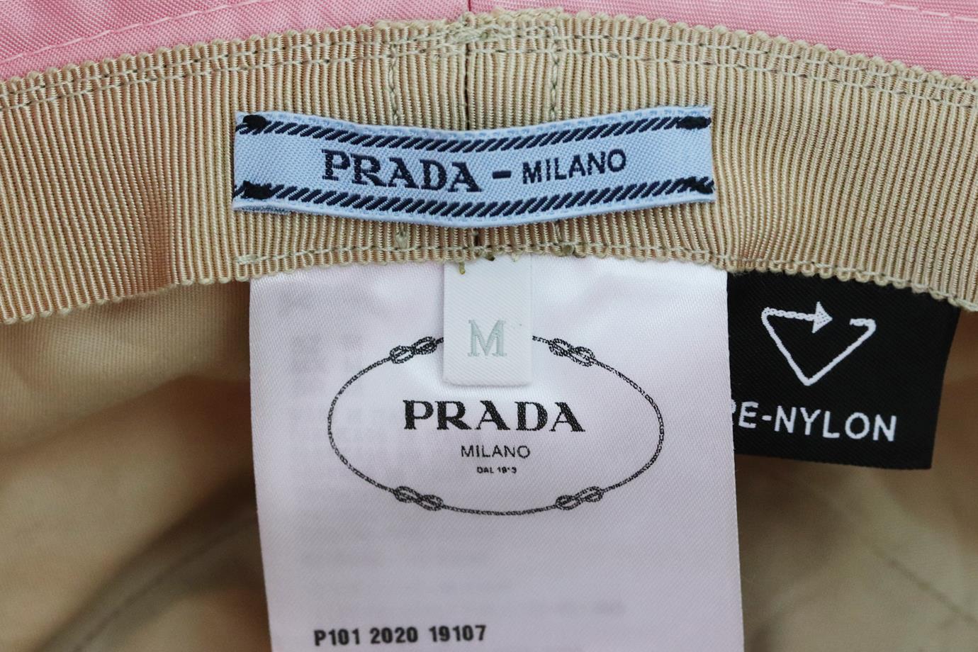 bucket hats prada