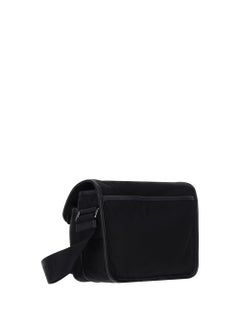 Prada Re-Nylon Shoulder Bag — Black