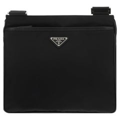 Prada Re-Nylon Shoulder Bag — Black