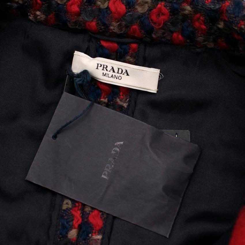 red wool coat