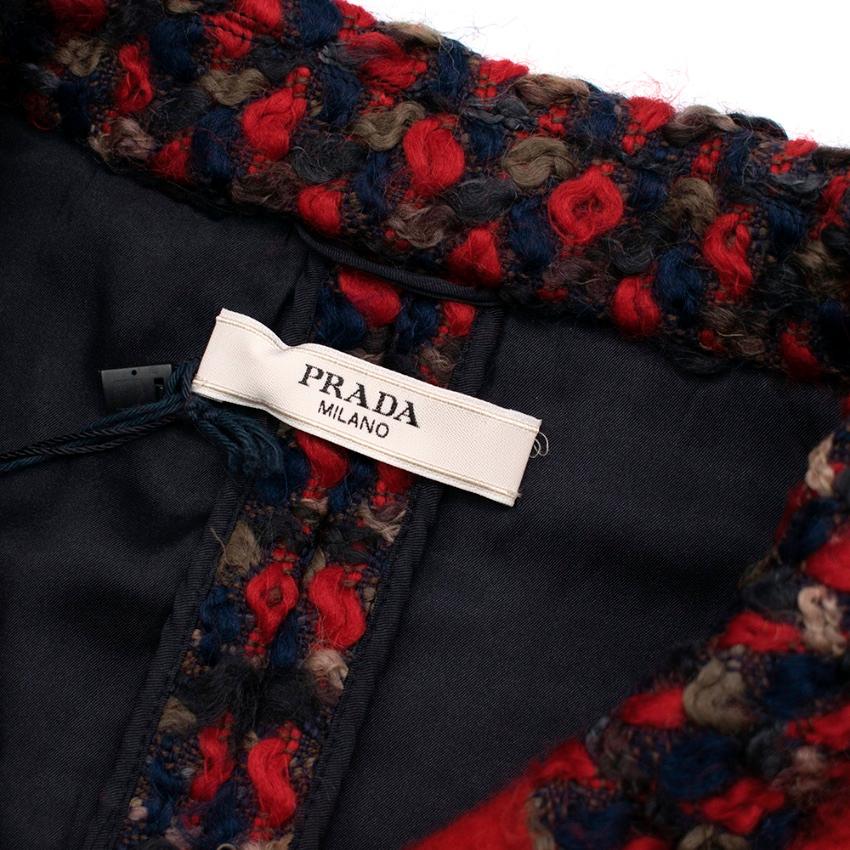 red prada coat