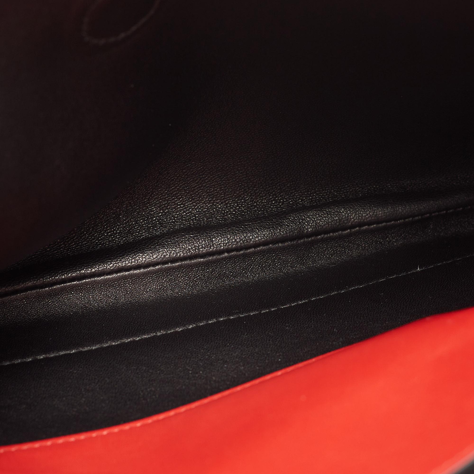Prada Red Leather Top Handle Bag 10