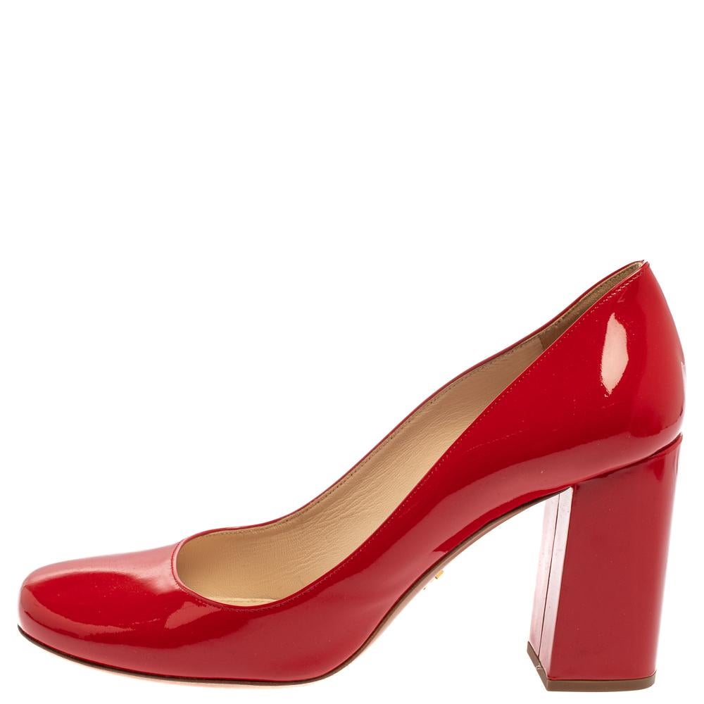 red prada heels