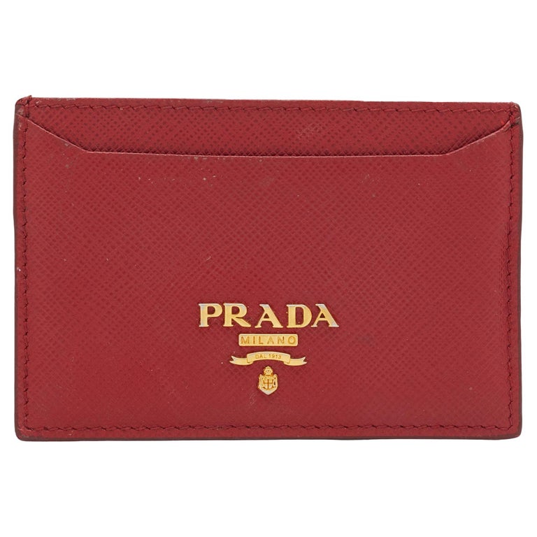 Prada Card Wallet - 6 For Sale on 1stDibs