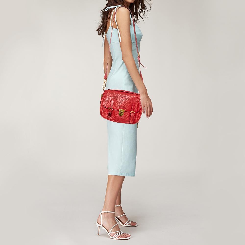 prada vitello daino flap bag