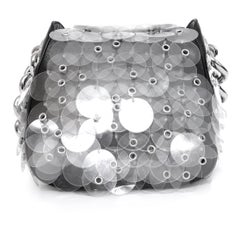 Prada Resort 2016 Paillettes Chain Handle Disk Bag