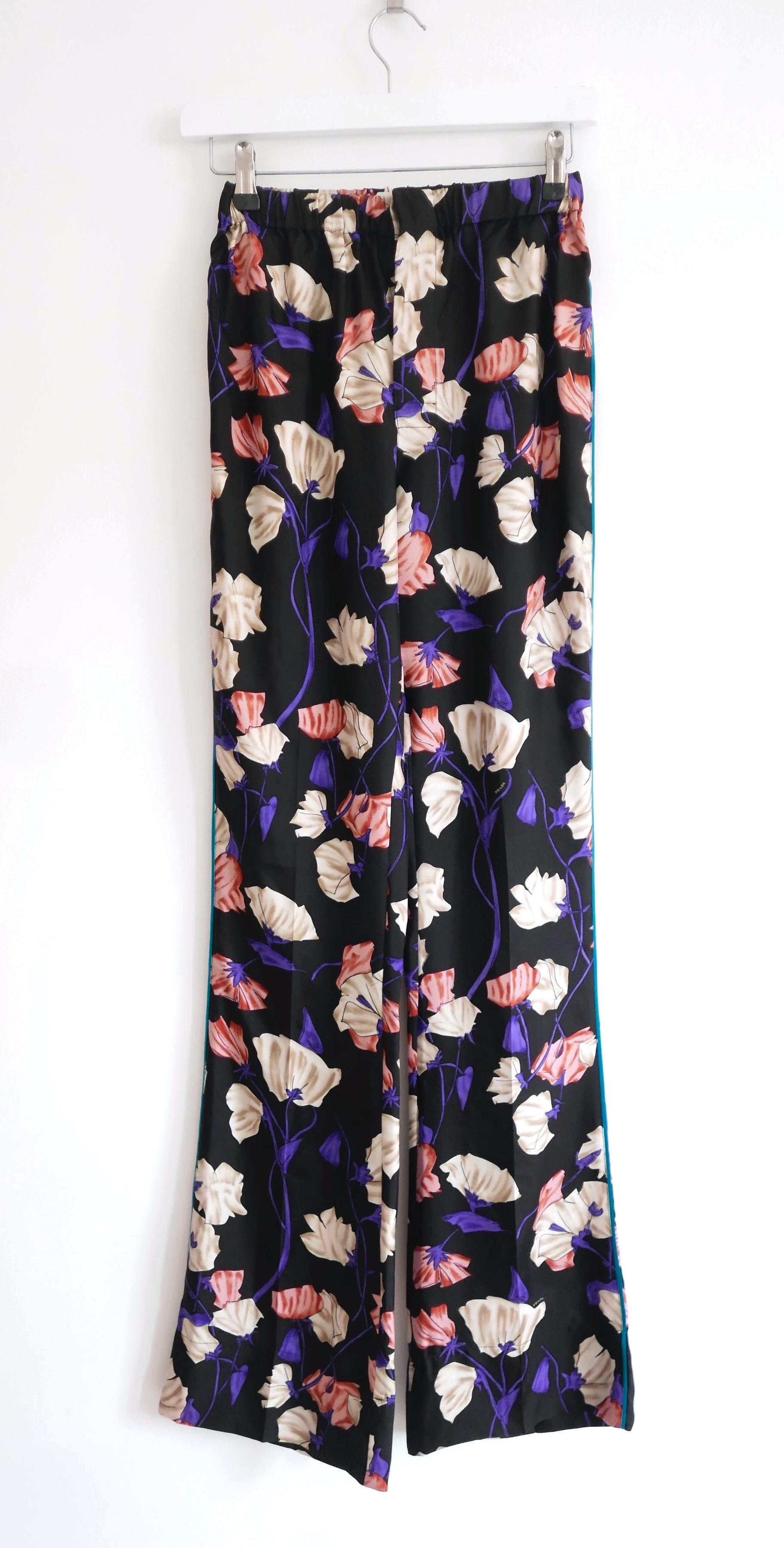 Prada Resort 2008 Silk Lounge Pajamas Pyjamas 1