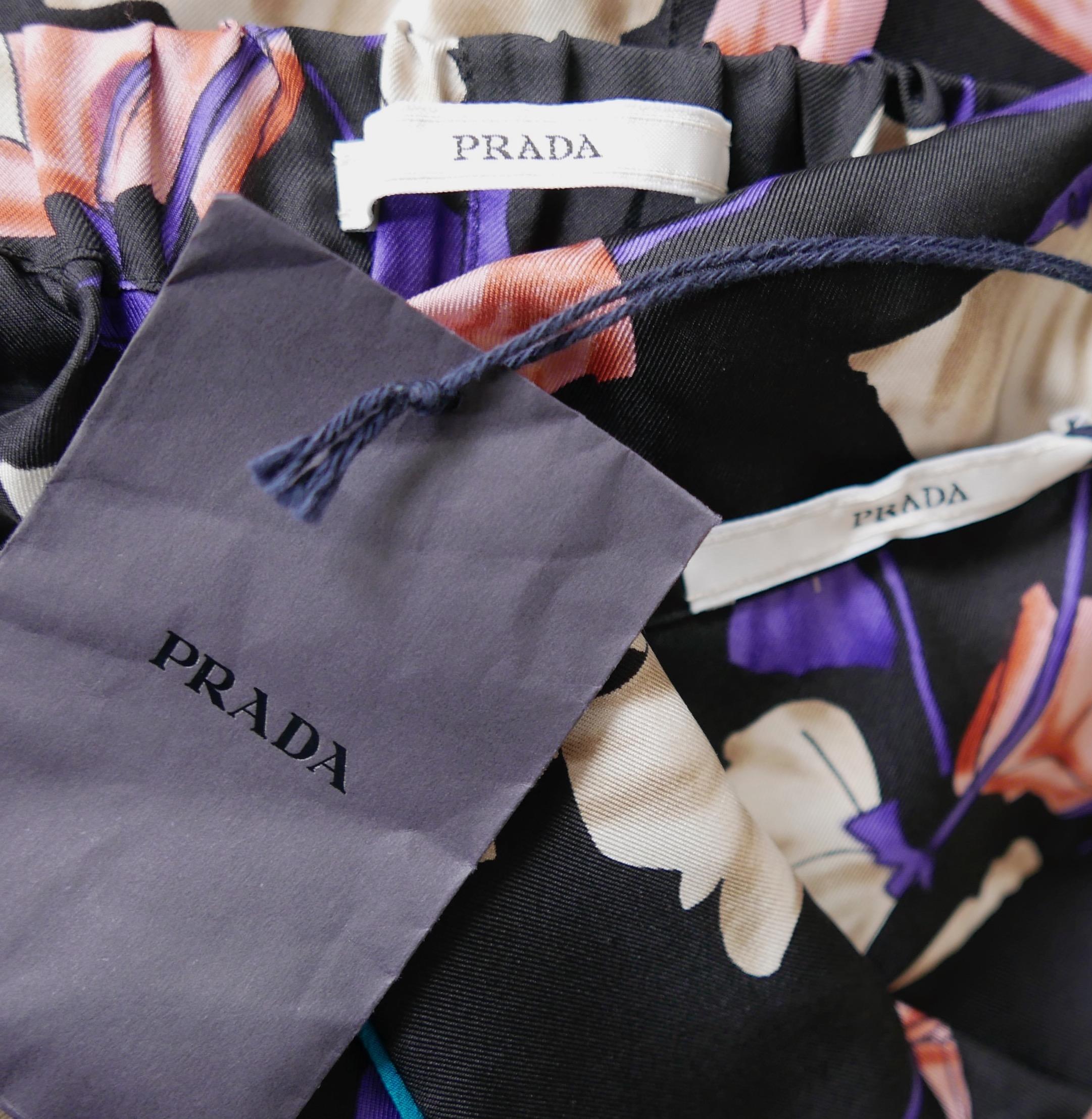 Prada Resort 2008 Silk Lounge Pajamas Pyjamas 3