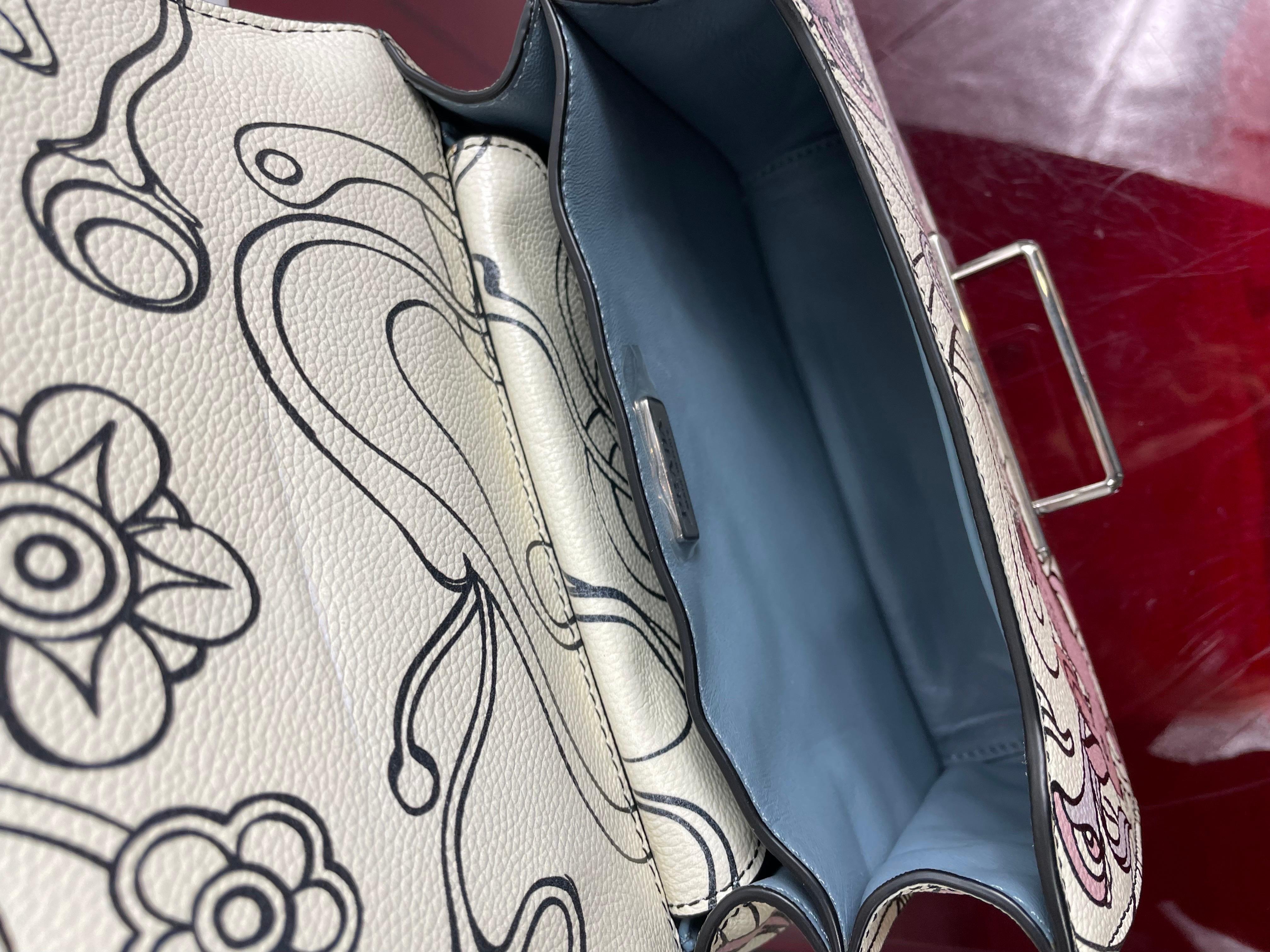 Prada Resort 2018 - Sac cahier en cuir de lapin glacé 4