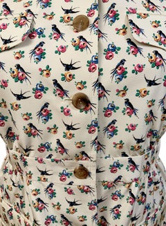 Prada Resort 2020 Floral Print Silk Jacket