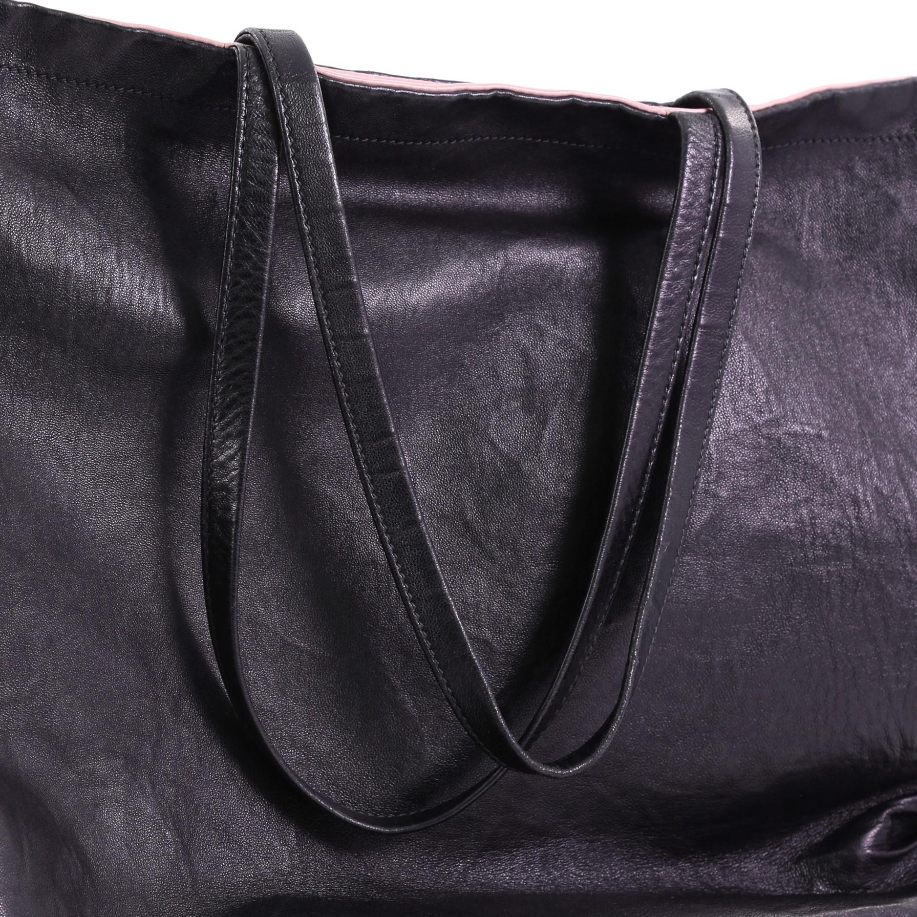 Women's Prada Reversible Tote Nappa Antique Tall