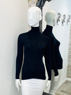 Prada Ribbed Turtleneck Jumper