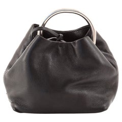 Prada Ring Handle Bag Leather Small