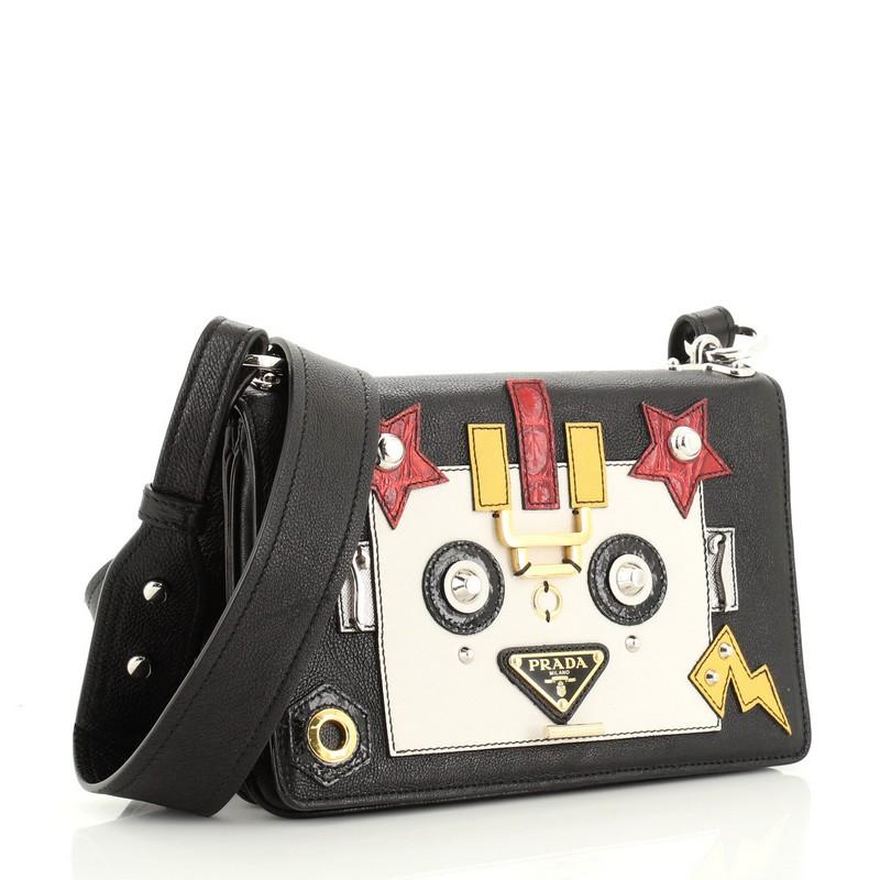 Condition: Very good. Minor wear and discoloration on front flap, creasing on strap. Indentations and scuffs underneath flap, scratches on hardware. 
Accessories: No Accessories 
Measurements: Height 5.5
