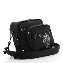 Prada Roboter Messenger Bag Tessuto Medium