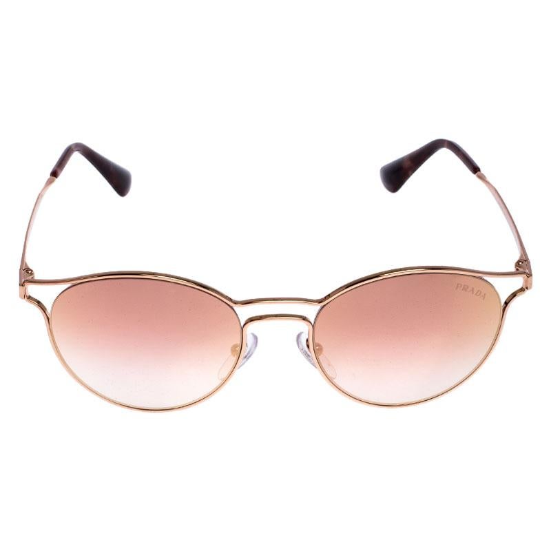 If statement pieces are your thing then this pair of sunglasses from the house of Prada is one you need to own! Smartly designed to mirror a fashionable look, these sunglasses have a classy appeal to add the luxe hint to your look.

Includes: