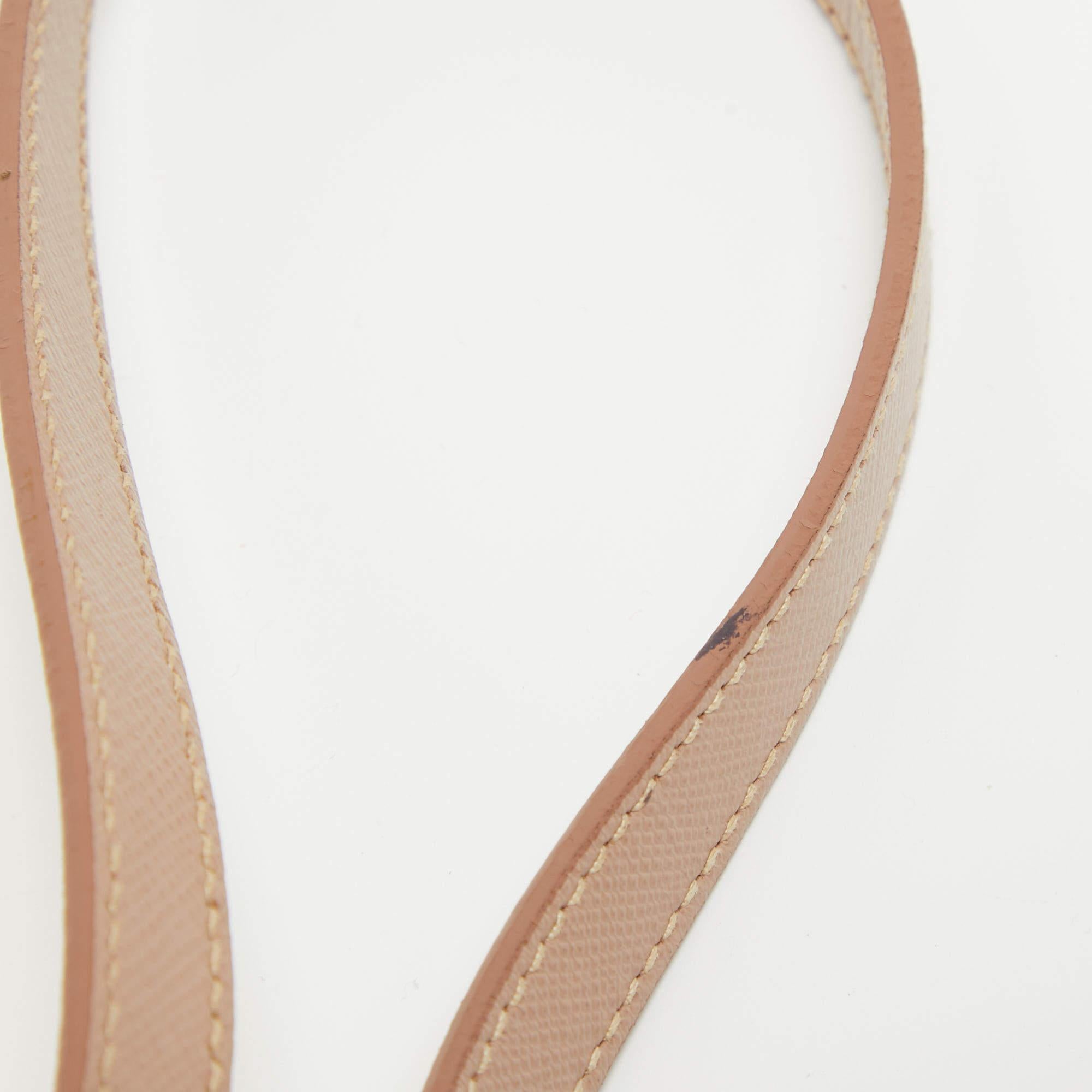 Prada Rose Poudre Saffiano Lux Leather Medium Double Zip Tote For Sale 8