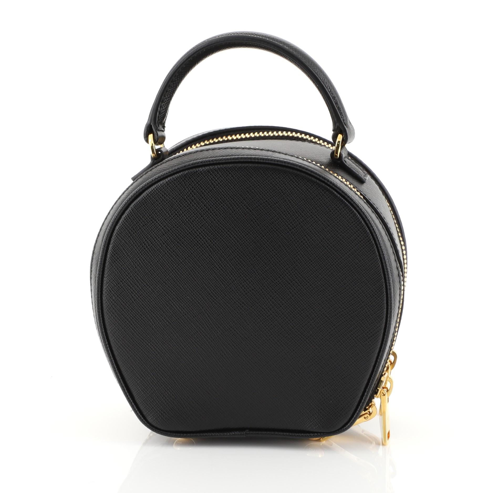 prada top handle mini tote