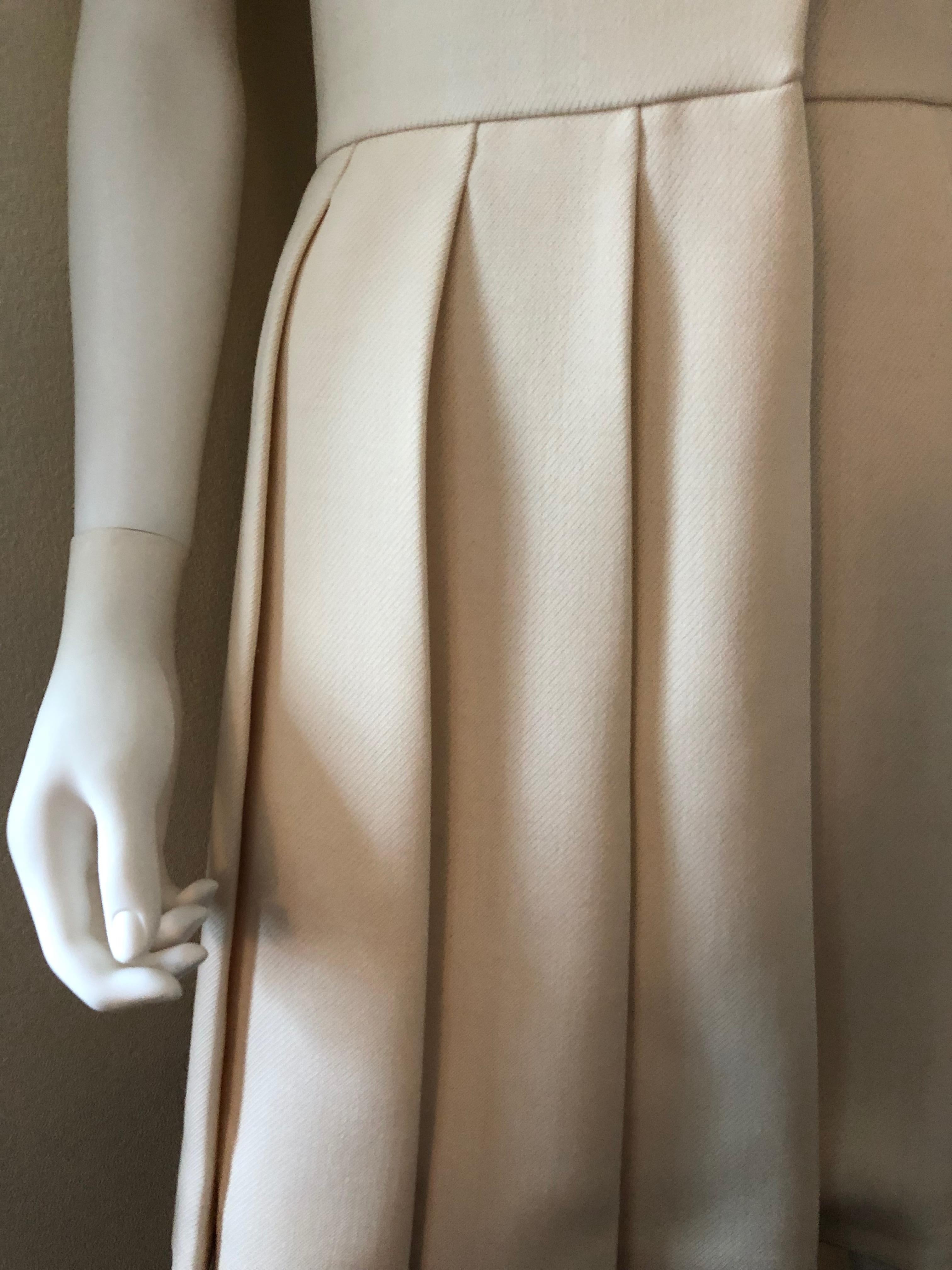 Prada Runway cream ivory Dress  For Sale 1