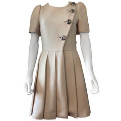 Prada Runway cream ivory Dress