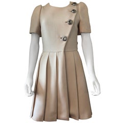 Prada Runway cream ivory Dress 