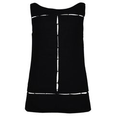Prada Runway - Top en laine à découpes 1998