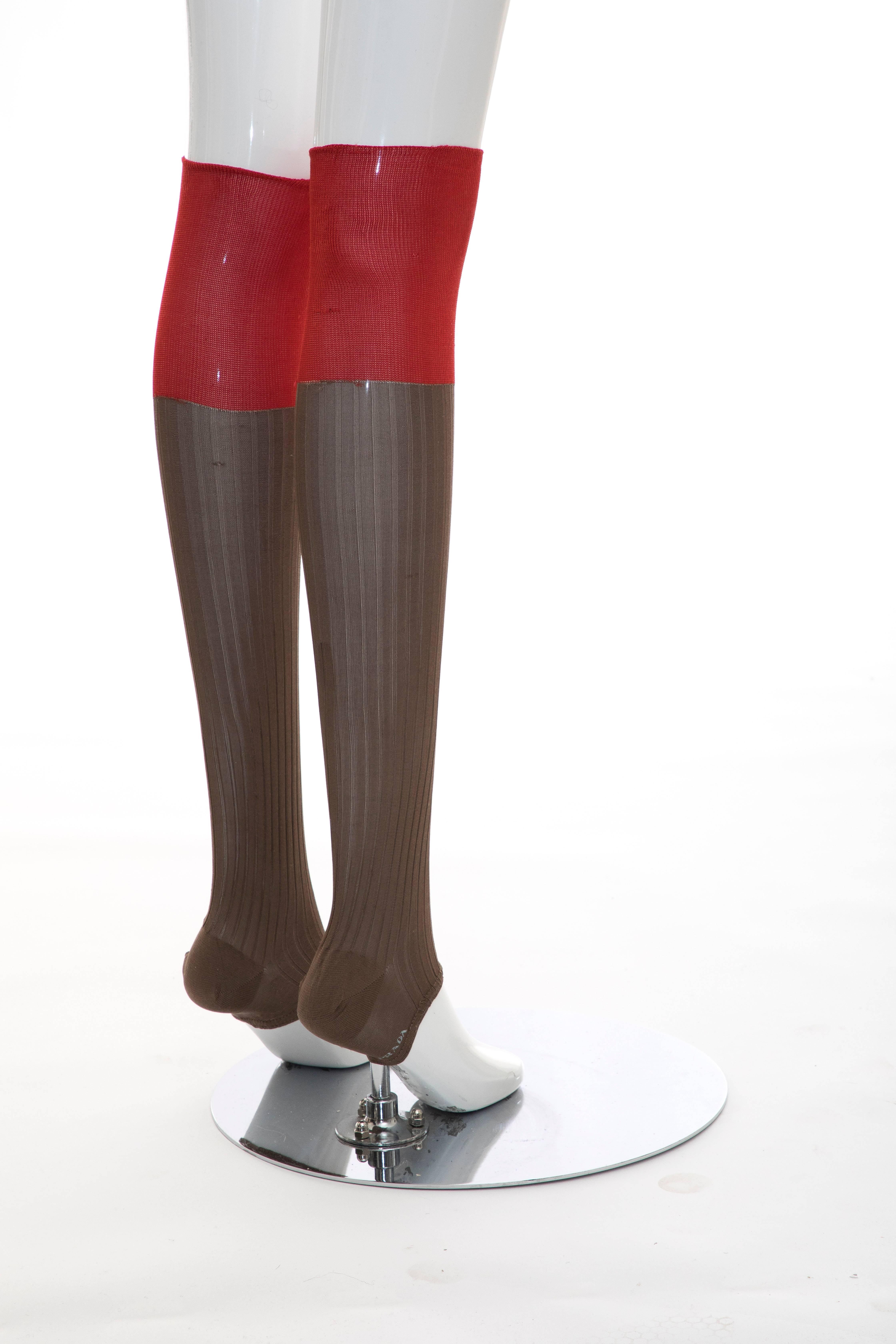 prada knee high socks