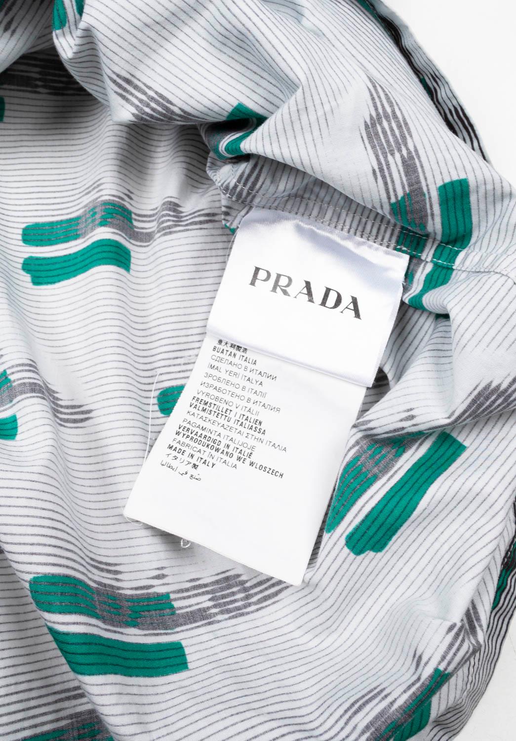 Prada runway formula Men Shirt Size 41 -Large, S1077 For Sale 2