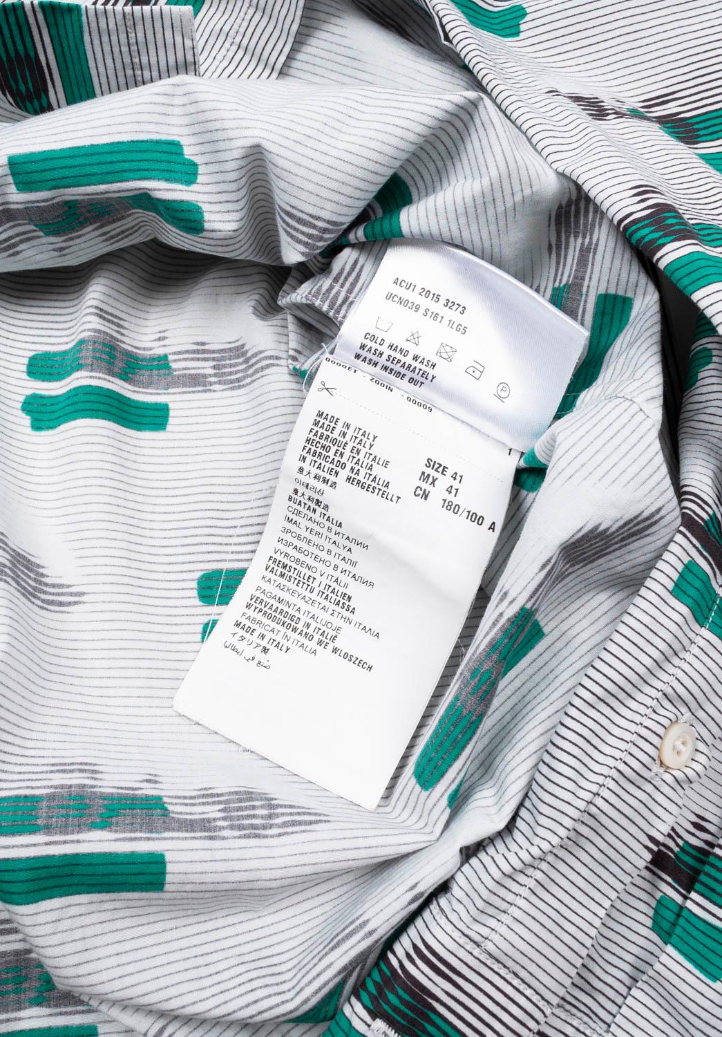 Prada runway formula Men Shirt Size 41 -Large, S1077 For Sale 3