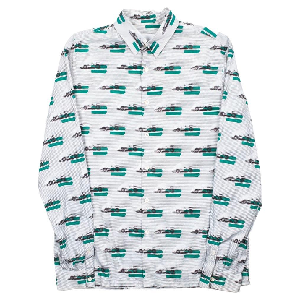 Prada runway formula Men Shirt Size 41 -Large, S1077 For Sale
