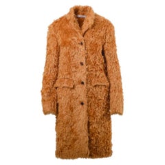 Prada Runway Mohair Faux-Fur Coat – '10s