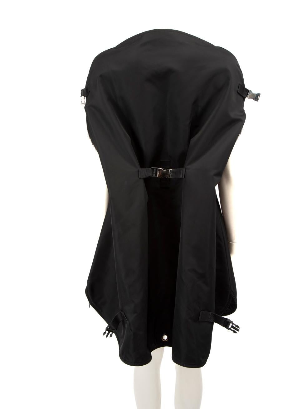 Prada Runway S/S 2019 ��‚ÄúThe Envelope‚Äù Black Dress Size XS In New Condition In London, GB