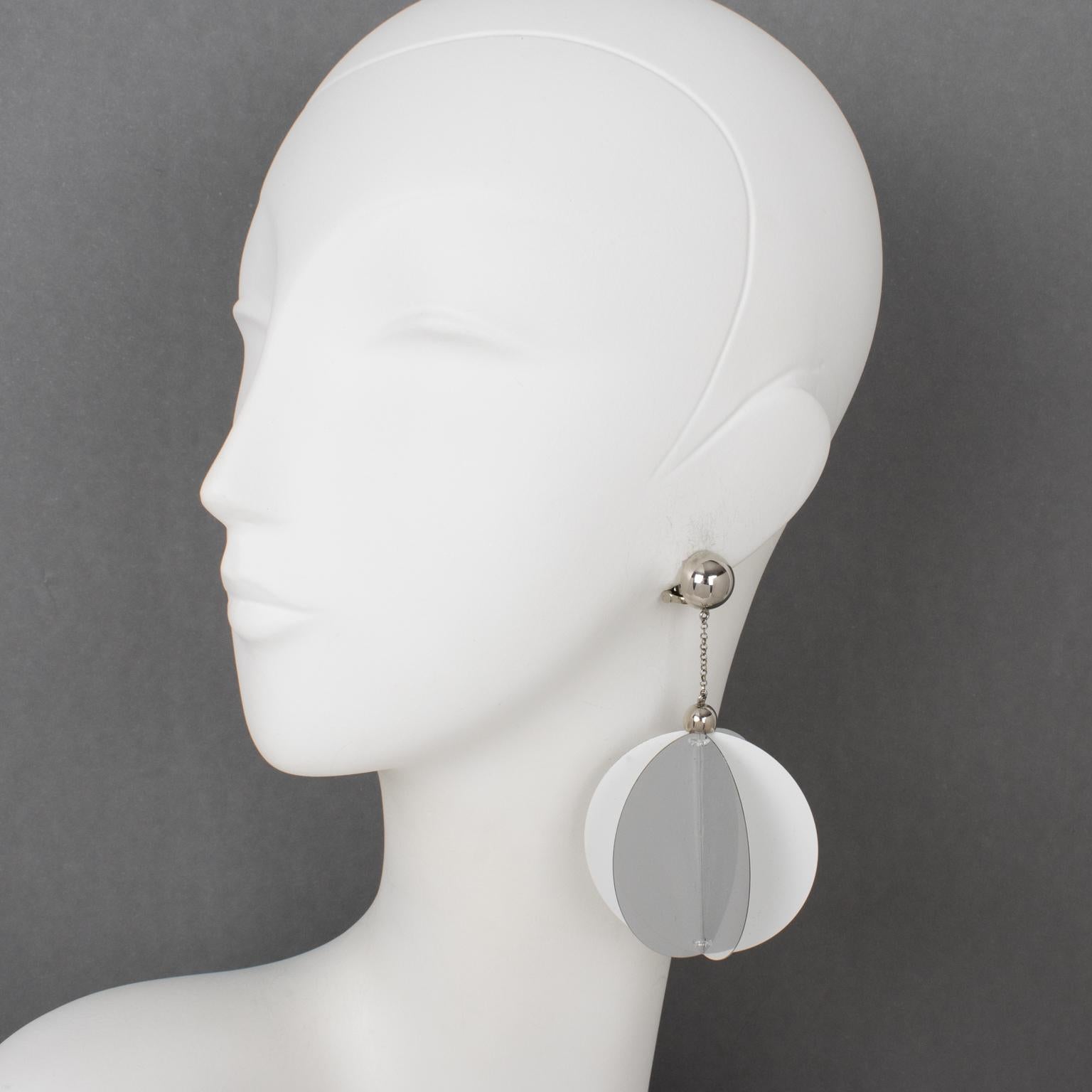 prada clip on earrings
