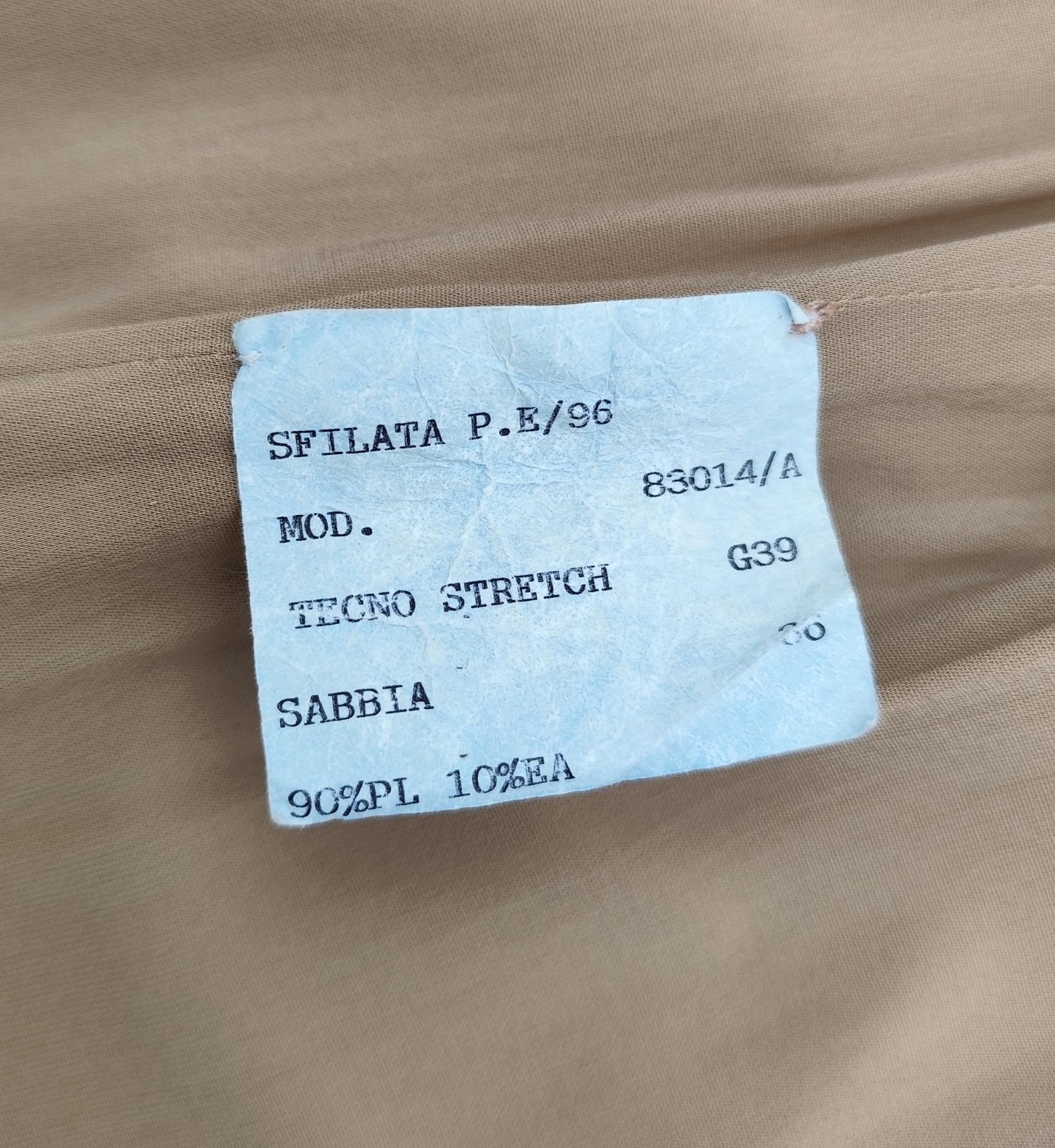 Prada S/S 1996 tan front zip midi dress 10