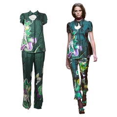 Prada S/s 2008 Fairy Collection Forest Green Artistic Ensemble