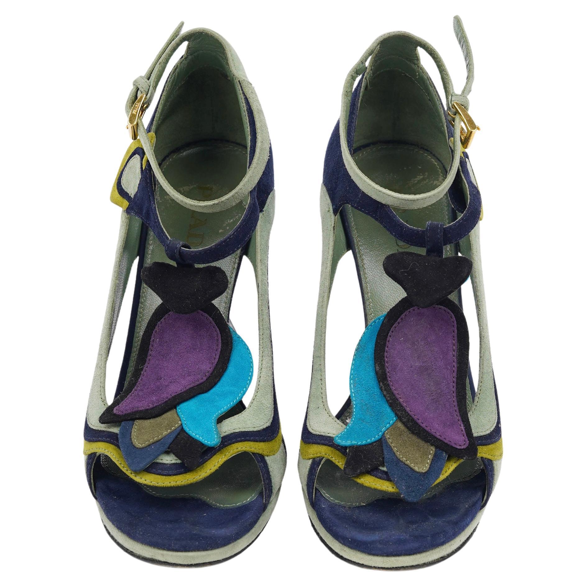 Prada S/S 2008 Fairy Heels – Campaign & Runway Pair With Original Box In Good Condition For Sale In Berlin, DE