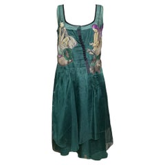 Prada S/S 2008 James Jean Fairy Print Organza Dress