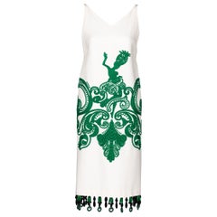 Prada S/S 2011 Runway Look #28 Embroidered Beaded Modern Flapper Dress