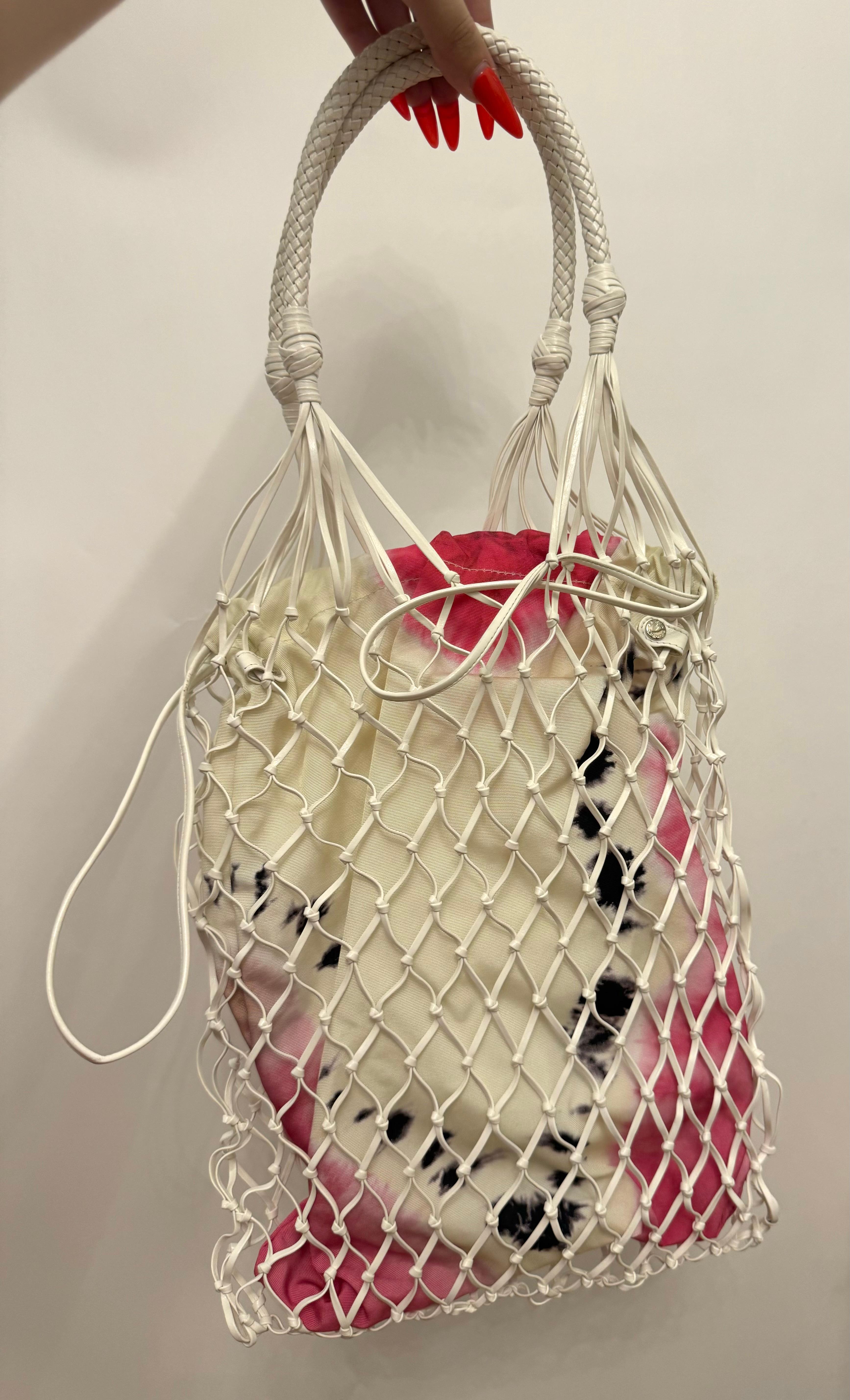 Borsa Prada P/E 2019 Tie Dye Tessuto Rete di Miuccia Prada in vendita 5