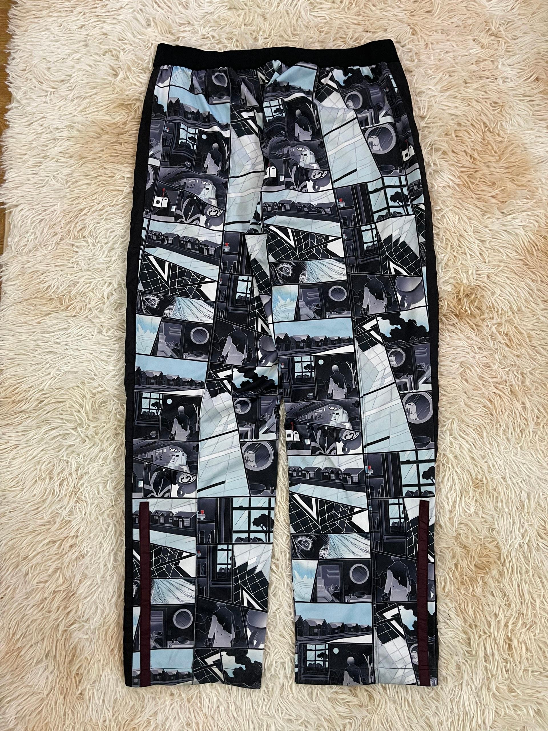 Prada S/S2018 Citylandscape Abstract Sweatpants For Sale 5