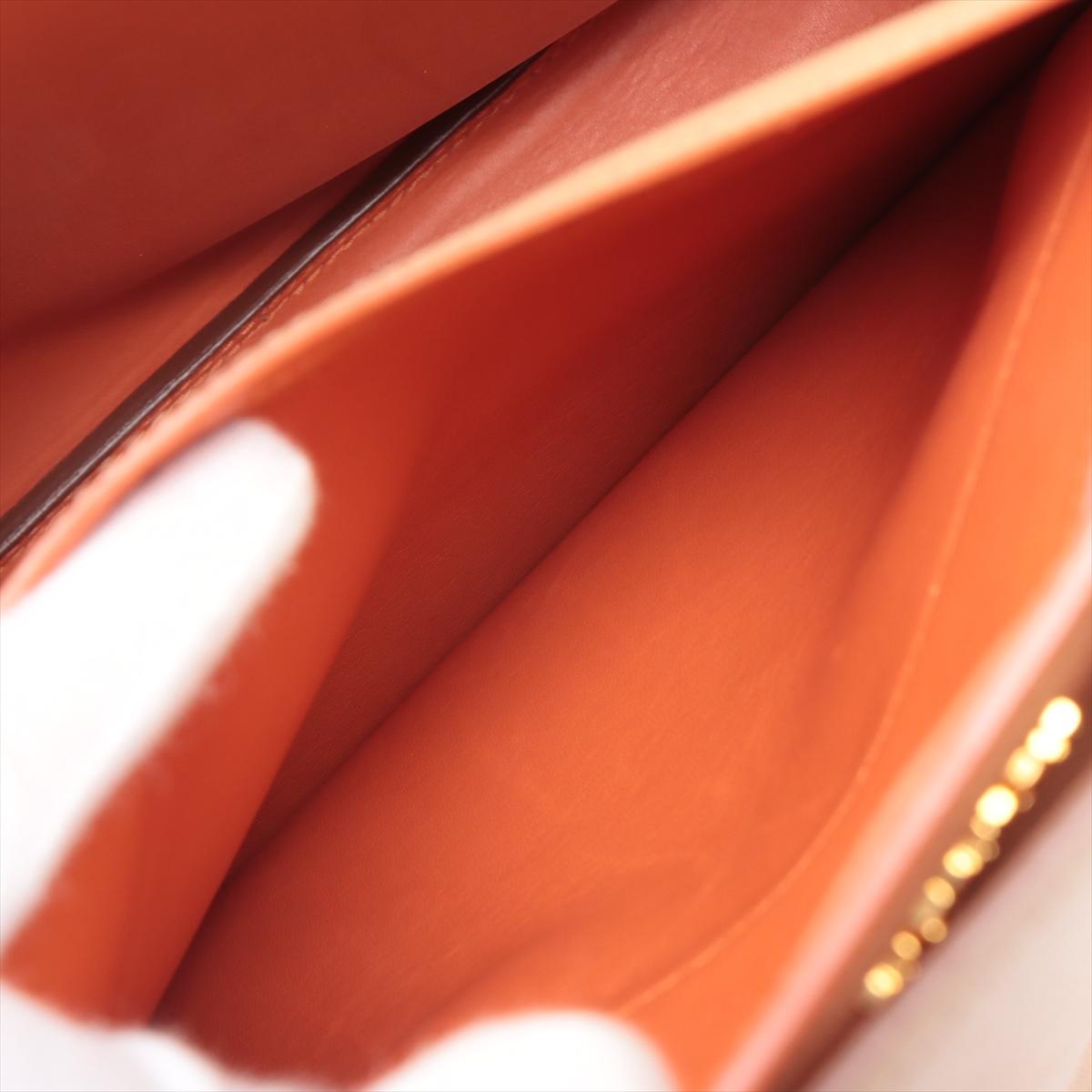 Prada Saffiano Cuir Two - Way Tote Bag Beige For Sale 6