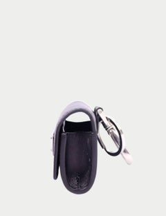 Prada Saffiano Leather AirPods Case with Clip