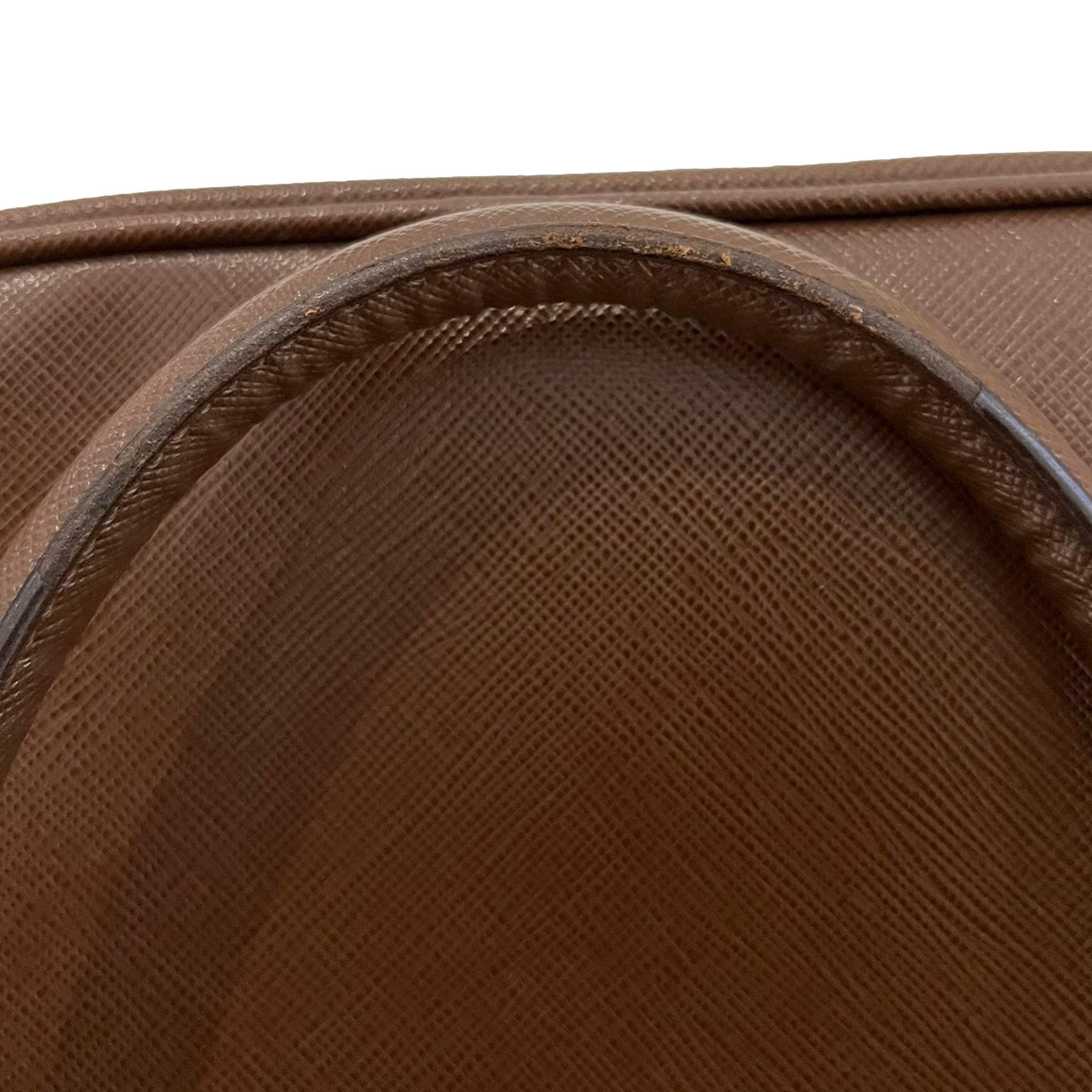 Prada Saffiano Leather Bauletto Bag 7