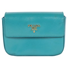 Prada Saffiano Leather Clutch Wallet